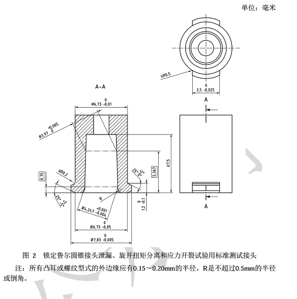 鎖定魯爾圓錐接頭泄漏、旋開扭矩分離和應(yīng)力開裂試驗(yàn)用標(biāo)準(zhǔn)測試接頭.jpg